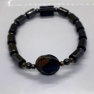 4/$20 Unisex Hematite bracelet